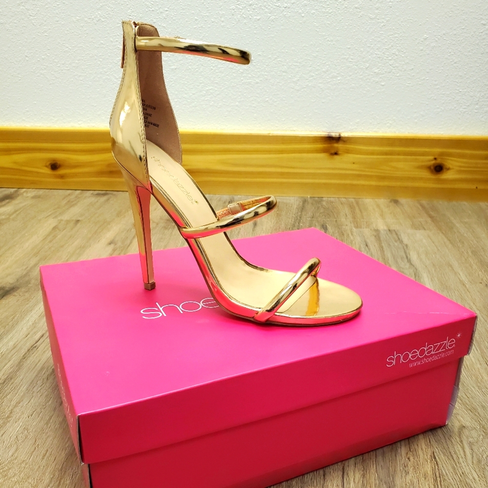 Rose Gold Dress Sandal